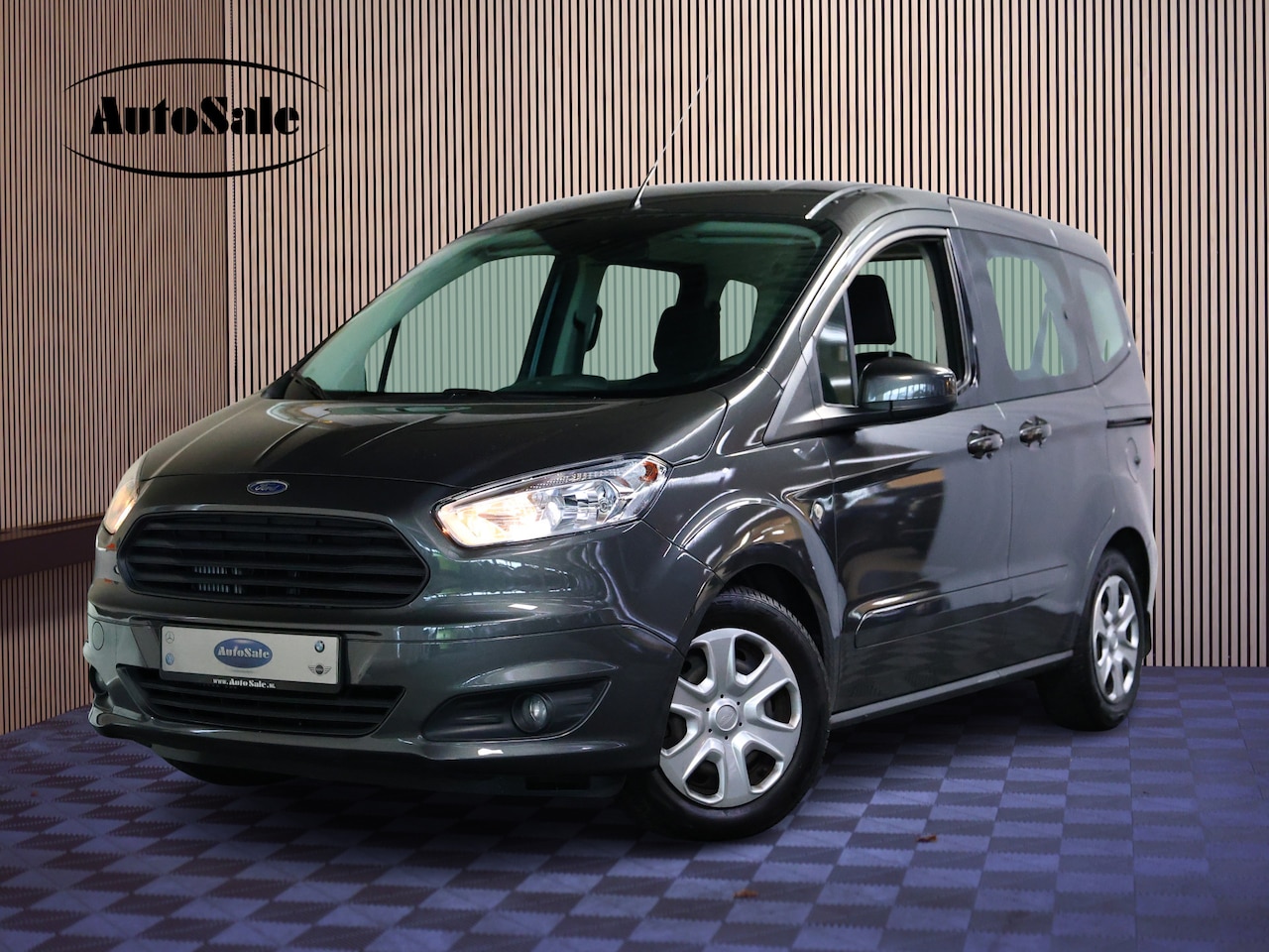 Ford Tourneo Courier - 1.0 Titanium AIRCO CRUISE PDC BT STOELVW '17 - AutoWereld.nl