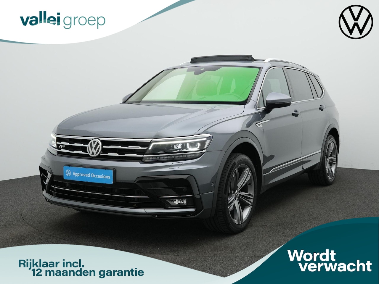 Volkswagen Tiguan Allspace - 7 pers. 1.5 TSI 150 pk DSG Highline Business R / R-Line | Panoramadak | Trekhaak | Achteru - AutoWereld.nl