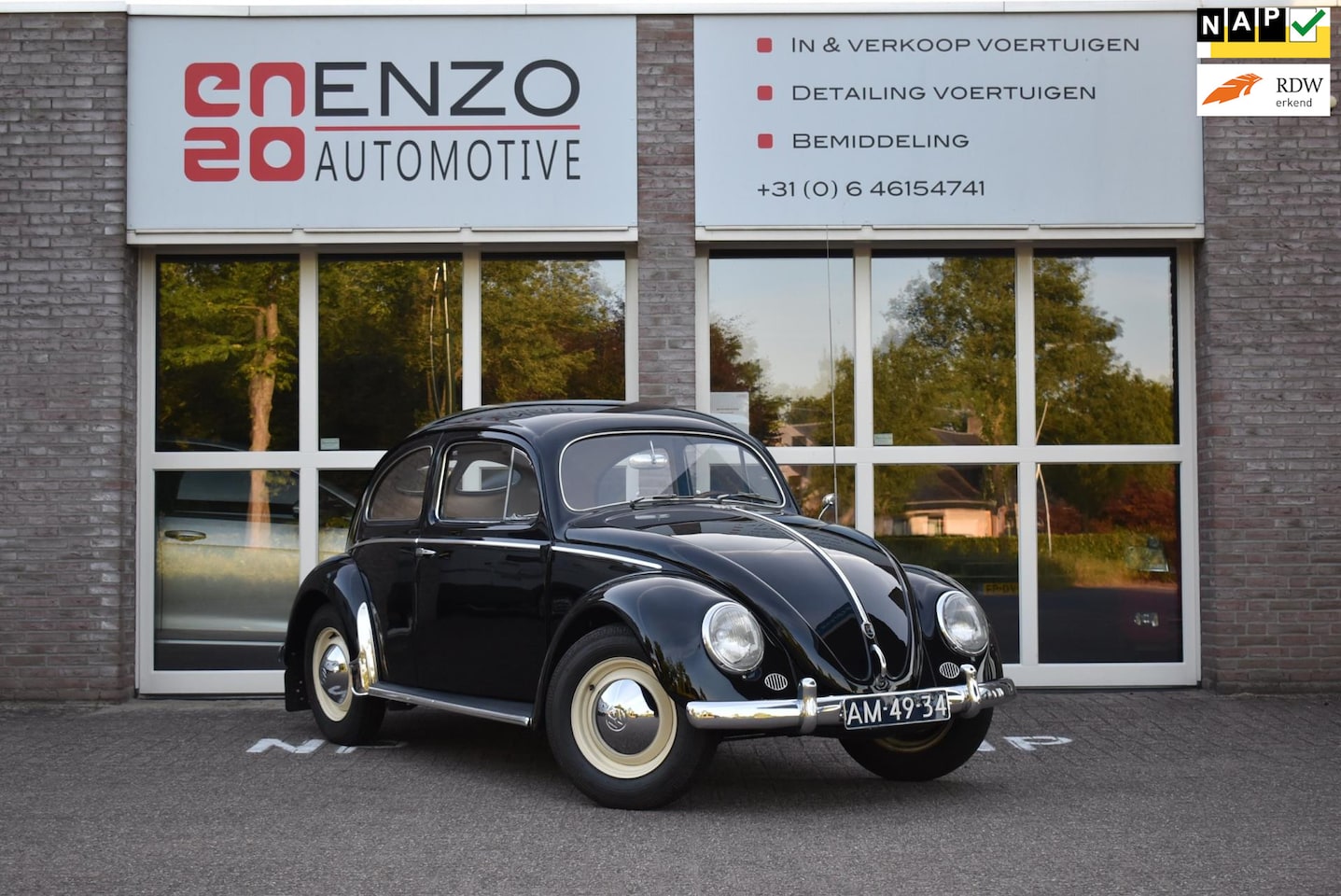 Volkswagen Kever - "Zwitter" Zeer nette zeldzame klassieker - AutoWereld.nl