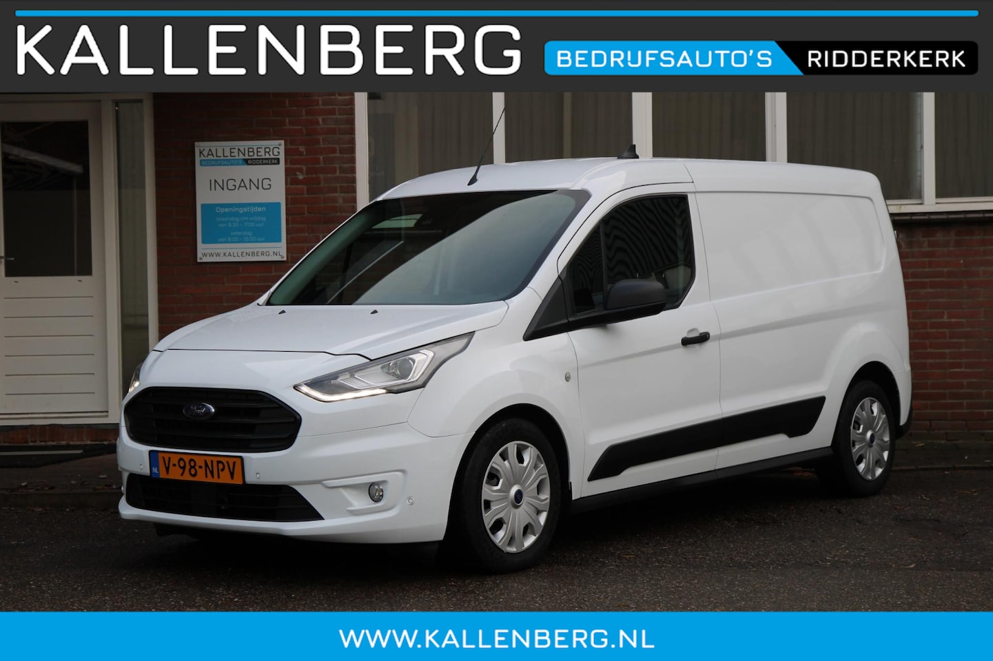 Ford Transit Connect - 1.5 EcoBlue L2 Trend 120PK Automaat / Camera / Trekhaak / 3 zits - AutoWereld.nl