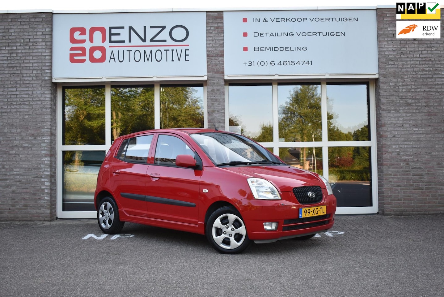 Kia Picanto - 1.0 D-light Airco Weinig kms Inruilkoopje - AutoWereld.nl