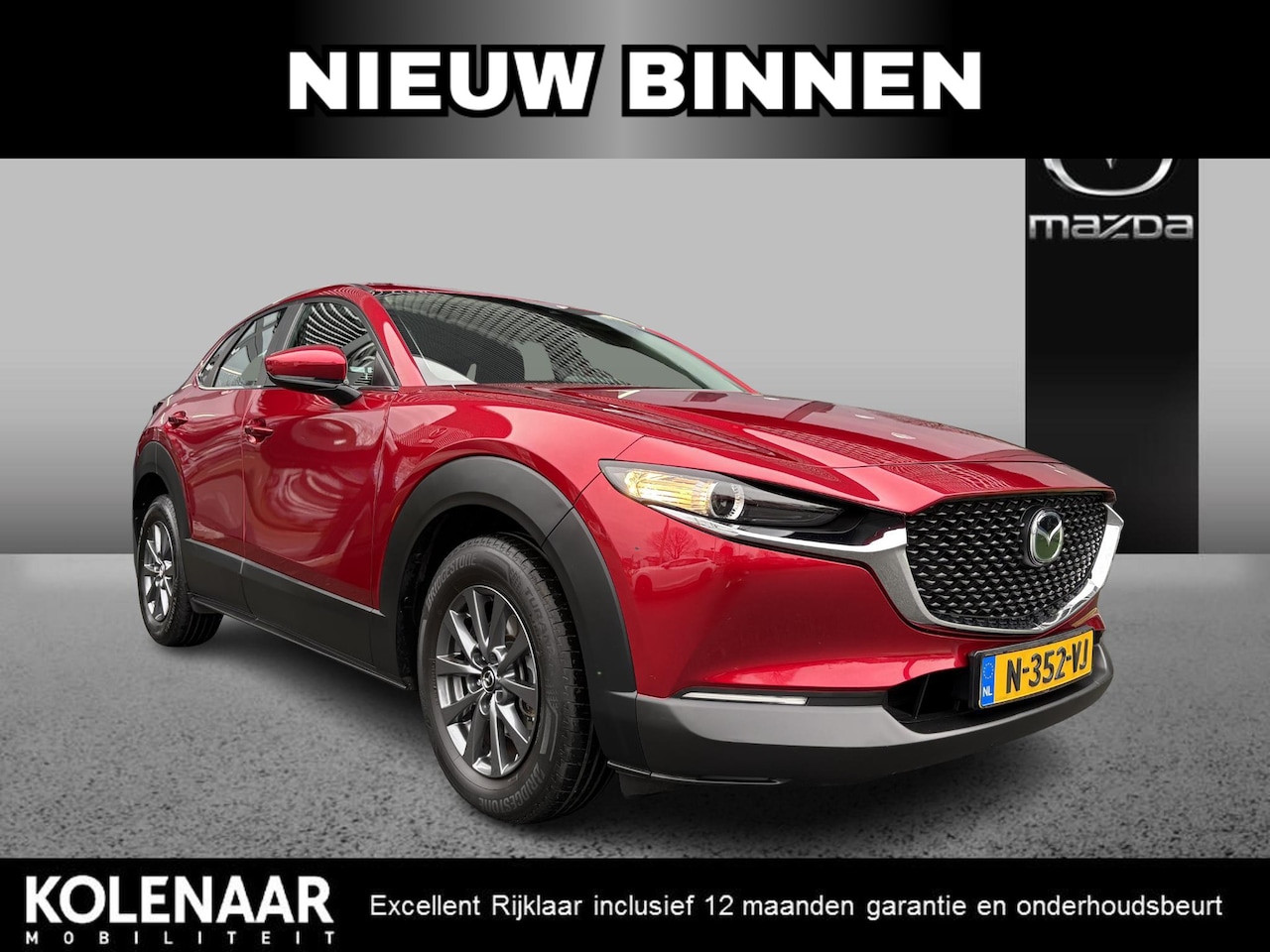 Mazda CX-30 - 2.0 automaat e-Sky-G 122pk /Dealeronderhouden/Afn. Trekhaak/Navi/HUD/Airco/PDC achter/CarP - AutoWereld.nl