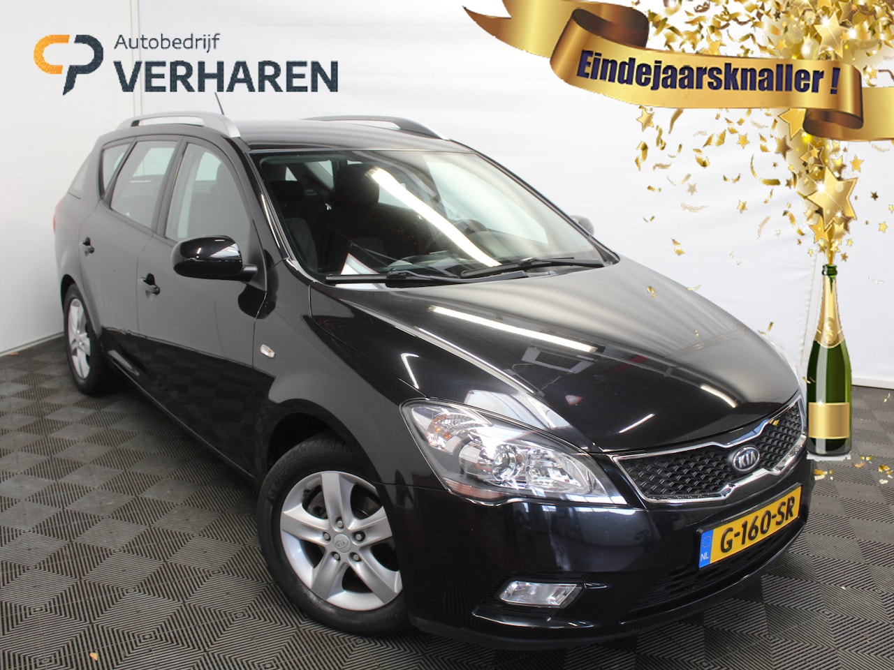 Kia Cee'd Sporty Wagon - 1.4 CVVT Brooklyn CLIMATE | CAMERA | LMV16 | CRUISE | TREKHAAK | STOELVERW | NAVI | CV - AutoWereld.nl