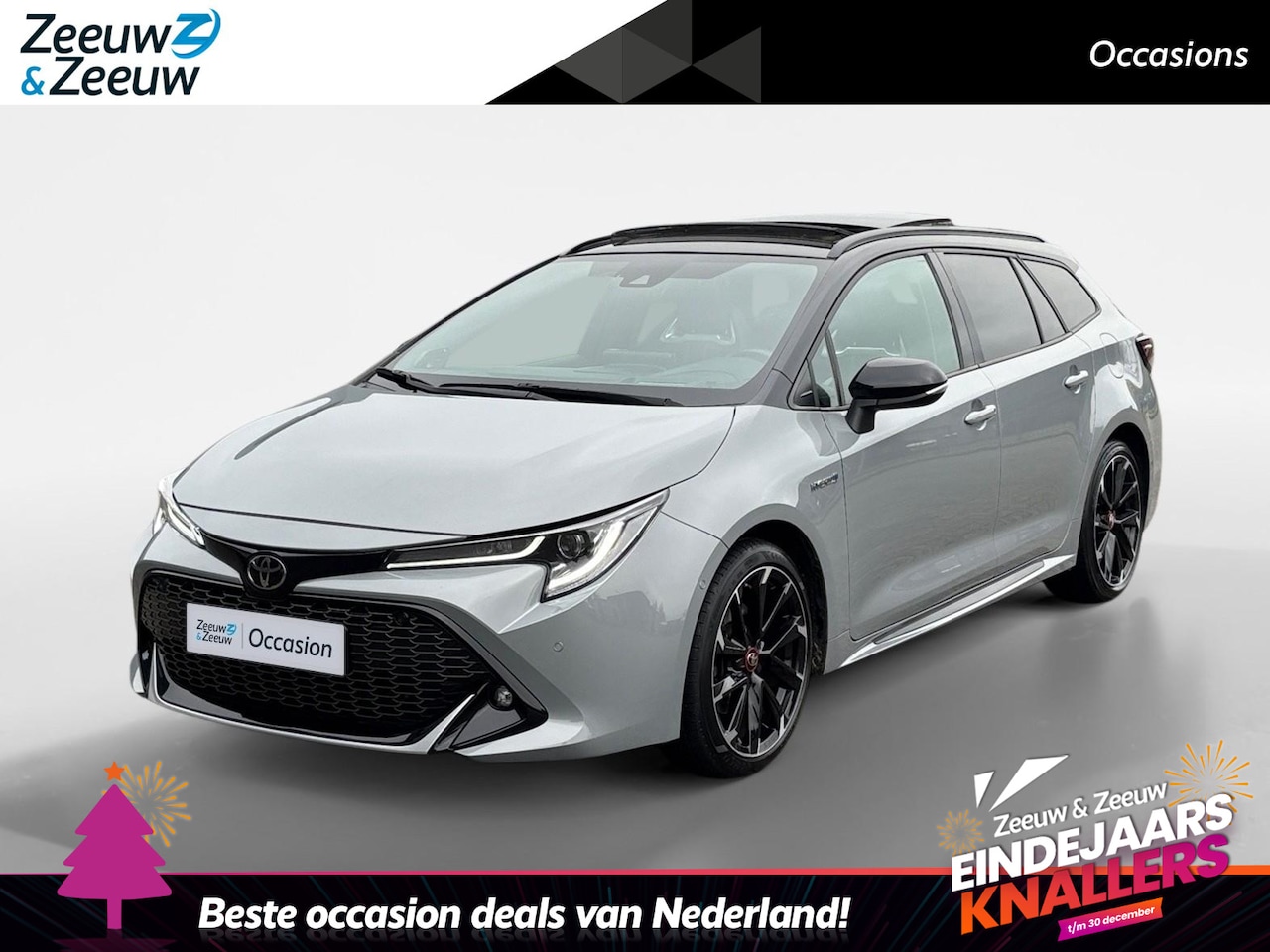 Toyota Corolla Touring Sports - 2.0 - 184PK Hybrid GR-Sport Plus Automaat | Schuif/Kantel Dak | Sportstoelen | Stoelverwar - AutoWereld.nl