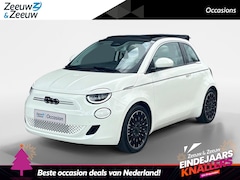 Fiat 500 C - La Prima 42 kWh Automaat | 1e eigenaar | Elektrisch Schuifdak/Cabrio | Digital Cockpit | C
