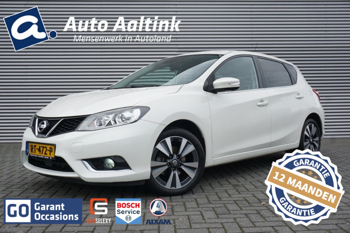 Nissan Pulsar - 1.2 DIG-T Bns Ed. LAGE KM STAND | TREKHAAK | LUXE!! - AutoWereld.nl