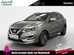 Nissan Qashqai - 1.3 DIG-T Tekna + AUTOMAAT NAVI AIRCO CAMERA PARKEERSENSOREN PARNOMADAK MEMORYSTOELEN 360C