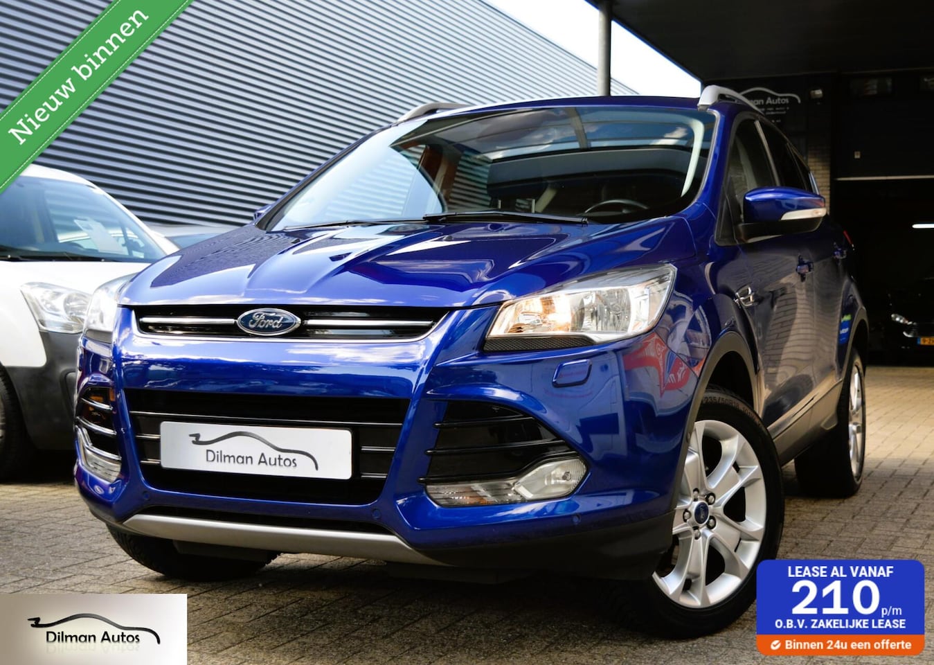 Ford Kuga - 1.5 Ecoboost Titanium|150 PK|Keyless|Leder|Cruise! - AutoWereld.nl