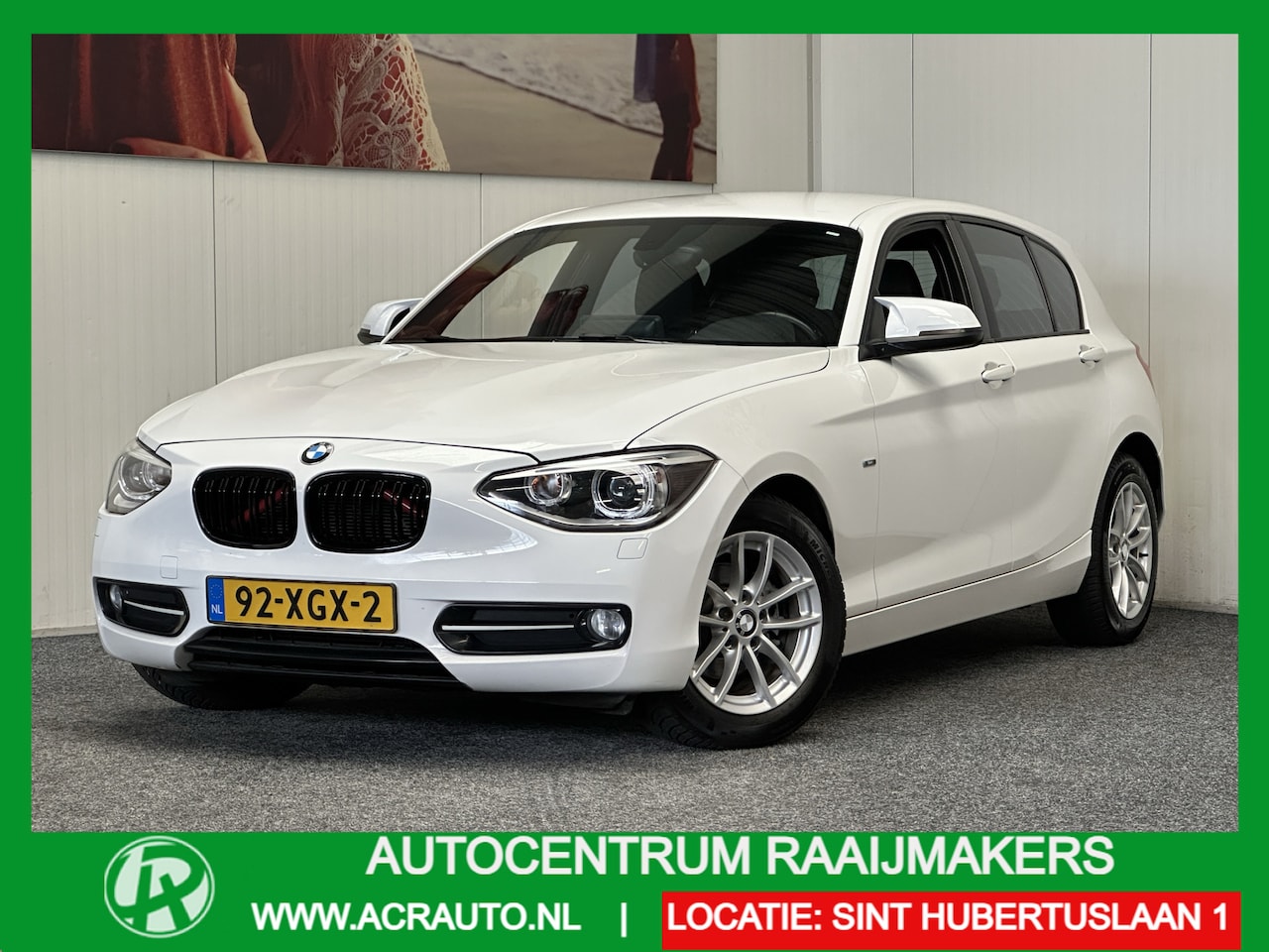 BMW 1-serie - 116i BUSINESS PERFECT ONDERHOUDEN NAVIGATIE SPORTSTOELEN XENON CRUISE CONTR. PDC - AutoWereld.nl