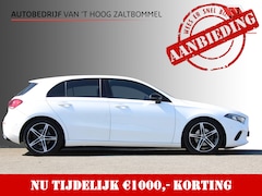 Mercedes-Benz A-klasse - 180d AUT7 Launch Edition Premium Night LEDER WIDESCREEN CAMERA NAVI 18''