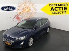 Ford Focus Wagon - EcoBoost 125pk Titanium | Climate control | Cruise control | Parkeersens. V&A | Navi | App