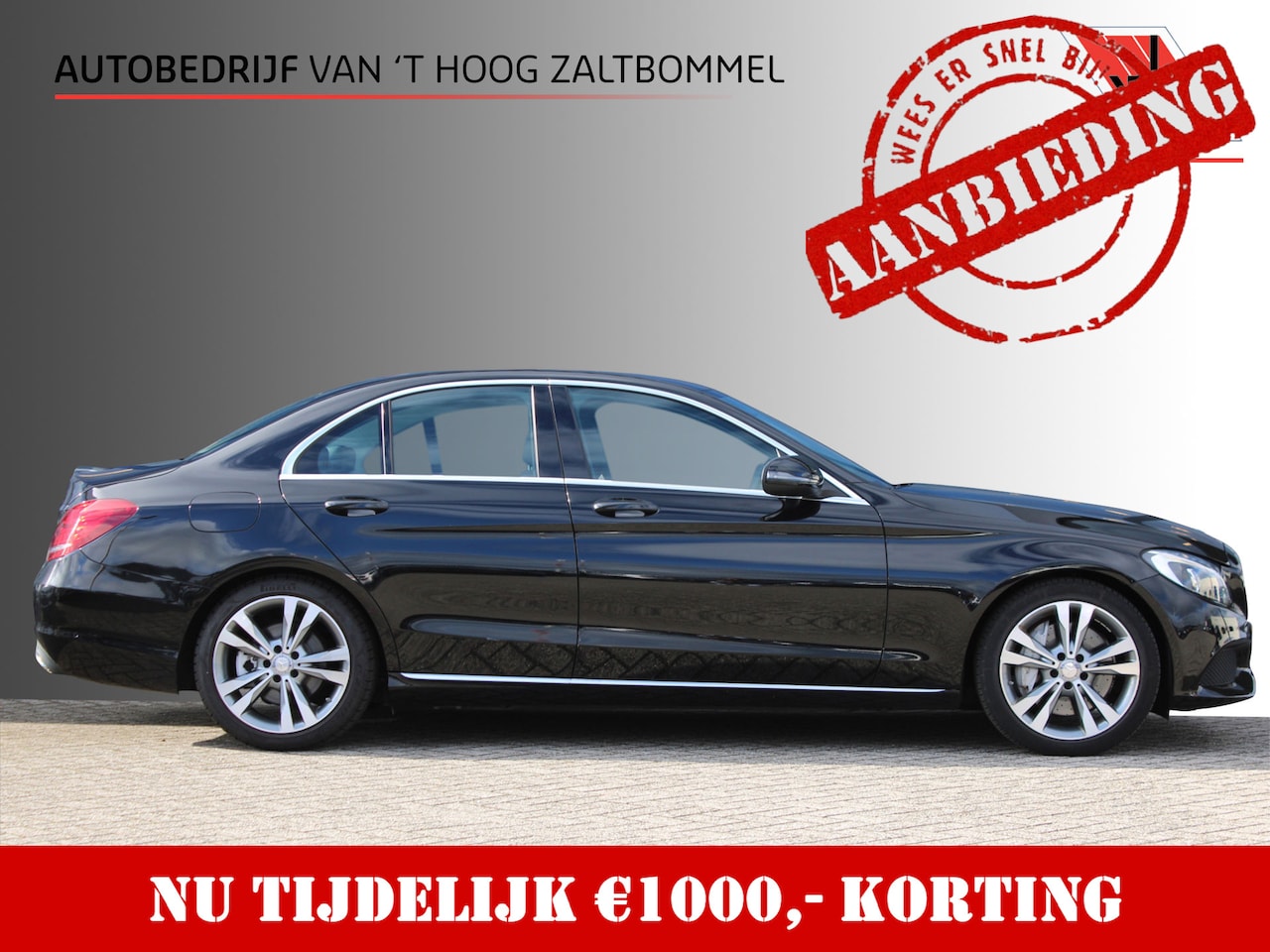 Mercedes-Benz C-klasse - 350e Avantgarde NAVI TREKHAAK CAMERA LUCHTVERING 18'' - AutoWereld.nl