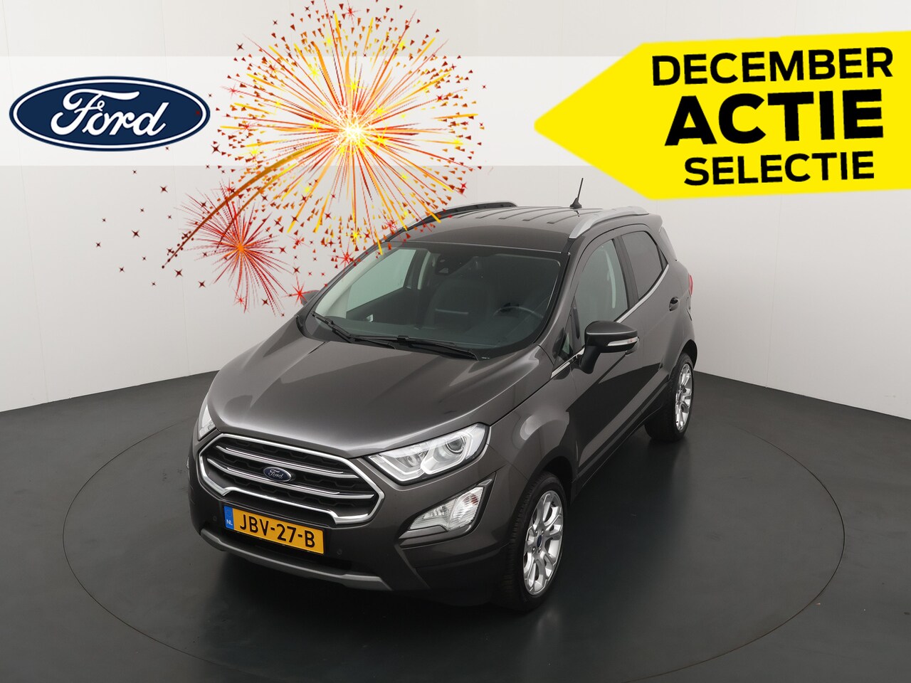 Ford EcoSport - EcoBoost 125PK Titanium | Winter Pack I Camera I Hoge zit I Dode hoek I 46.000km!! - AutoWereld.nl