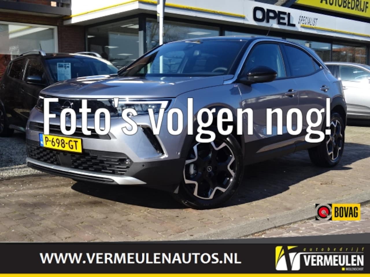 Opel Mokka - 1.2T 130PK Ultimate Automaat + 18"/ Navi/ Clima- Camera/ Stoelverwarming/ Keyless/ Full-LE - AutoWereld.nl