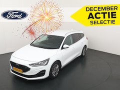 Ford Focus Wagon - EcoBoost Hybrid 125pk Titanium | Trekhaak | 100% dealer onderhouden | Cruise | SYNC 4 | Dr