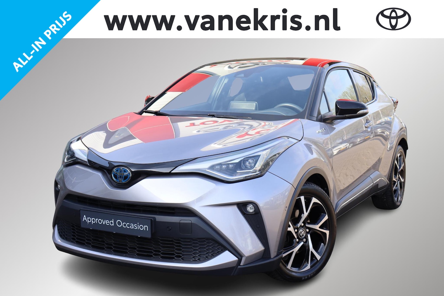 Toyota C-HR - 2.0 Hybrid Style 2.0 Hybrid Style, Alcantara , JBL, Blind Spot - AutoWereld.nl