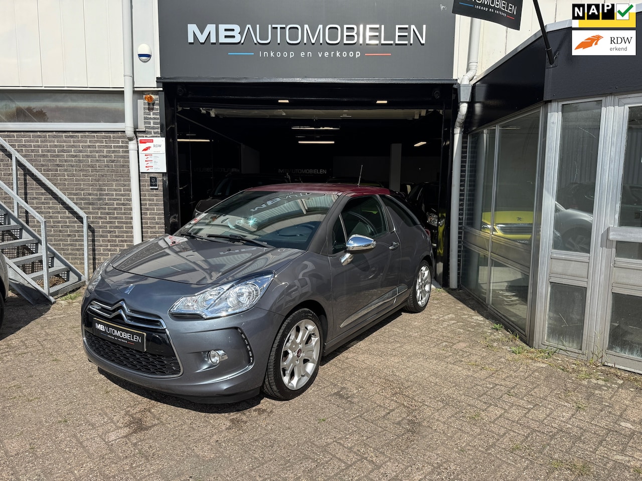 Citroën DS3 - 1.6 THP Sport Chic/Airco/1 Jaar Apk/Nap/trekhaak/Dealer onderhouden!! - AutoWereld.nl