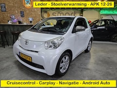Toyota iQ - 1.0 VVTi Comfort - stoelverwarming - cruisecontrol - Carplay - Android Auto - leder