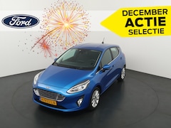 Ford Fiesta - 100PK EcoBoost Titanium AUTOMAAT I Trekhaak I parkeersensoren I LM velgen | Clima