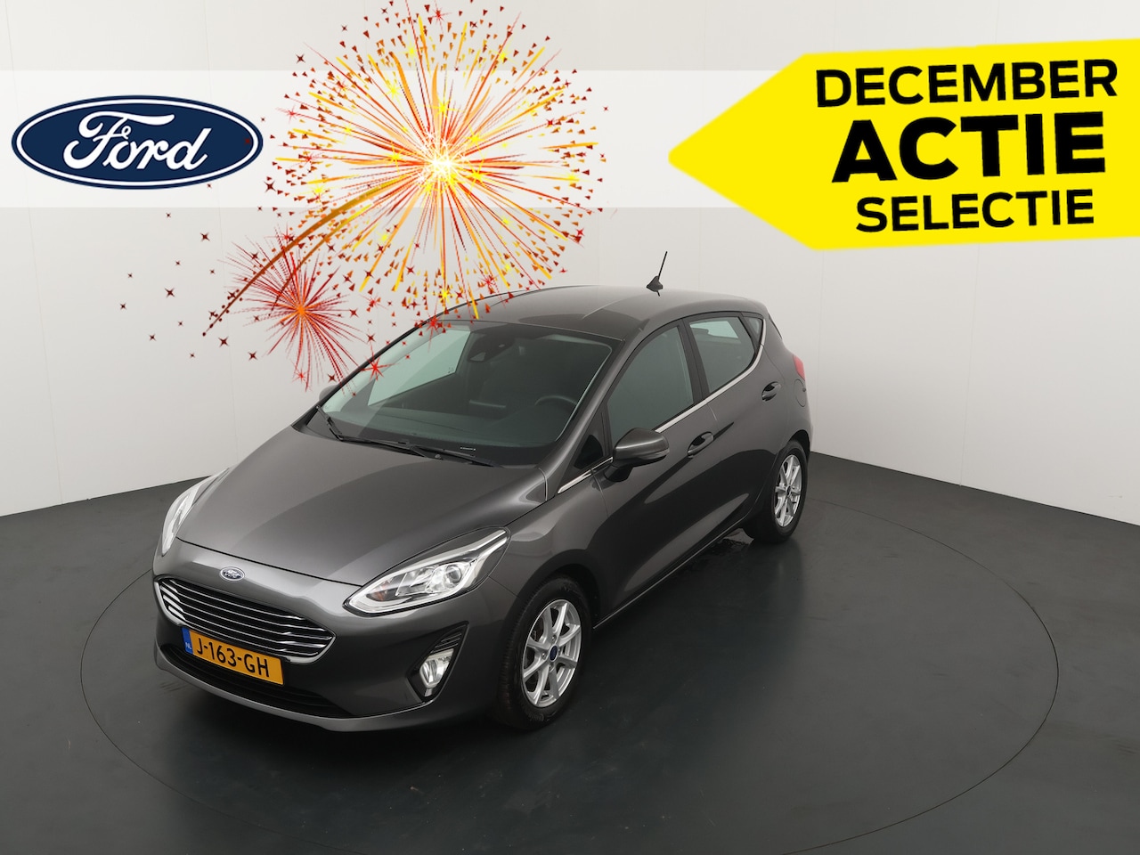 Ford Fiesta - EcoBoost 100 pk Titanium | 100% Dealer onderhouden | Cruise | LED | Clima | PDC | Apple/An - AutoWereld.nl