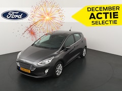 Ford Fiesta - EcoBoost 100 pk Titanium | 100% Dealer onderhouden | Cruise | LED | Clima | PDC | Apple/An