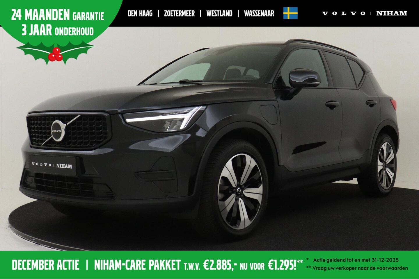 Volvo XC40 - T4 PLUG-IN HYBRID PLUS DARK -PANO.DAK|PRIVACY.GLAS|RESERVEWIEL - AutoWereld.nl