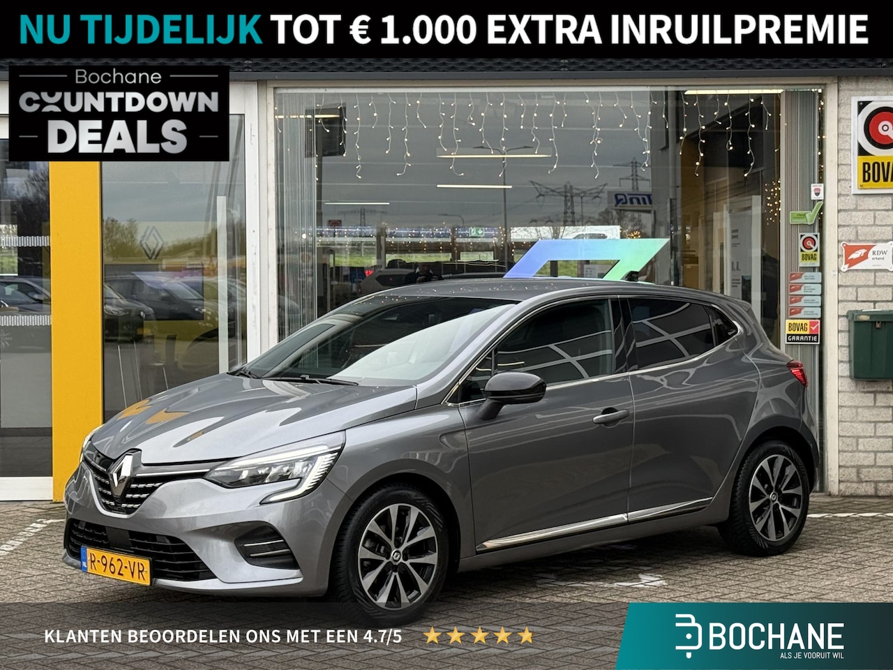 Renault Clio - 1.0 TCe 90 Techno | NAP | Navigatie | Achteruitrijcamera | Climate Control | Key-less | DA - AutoWereld.nl