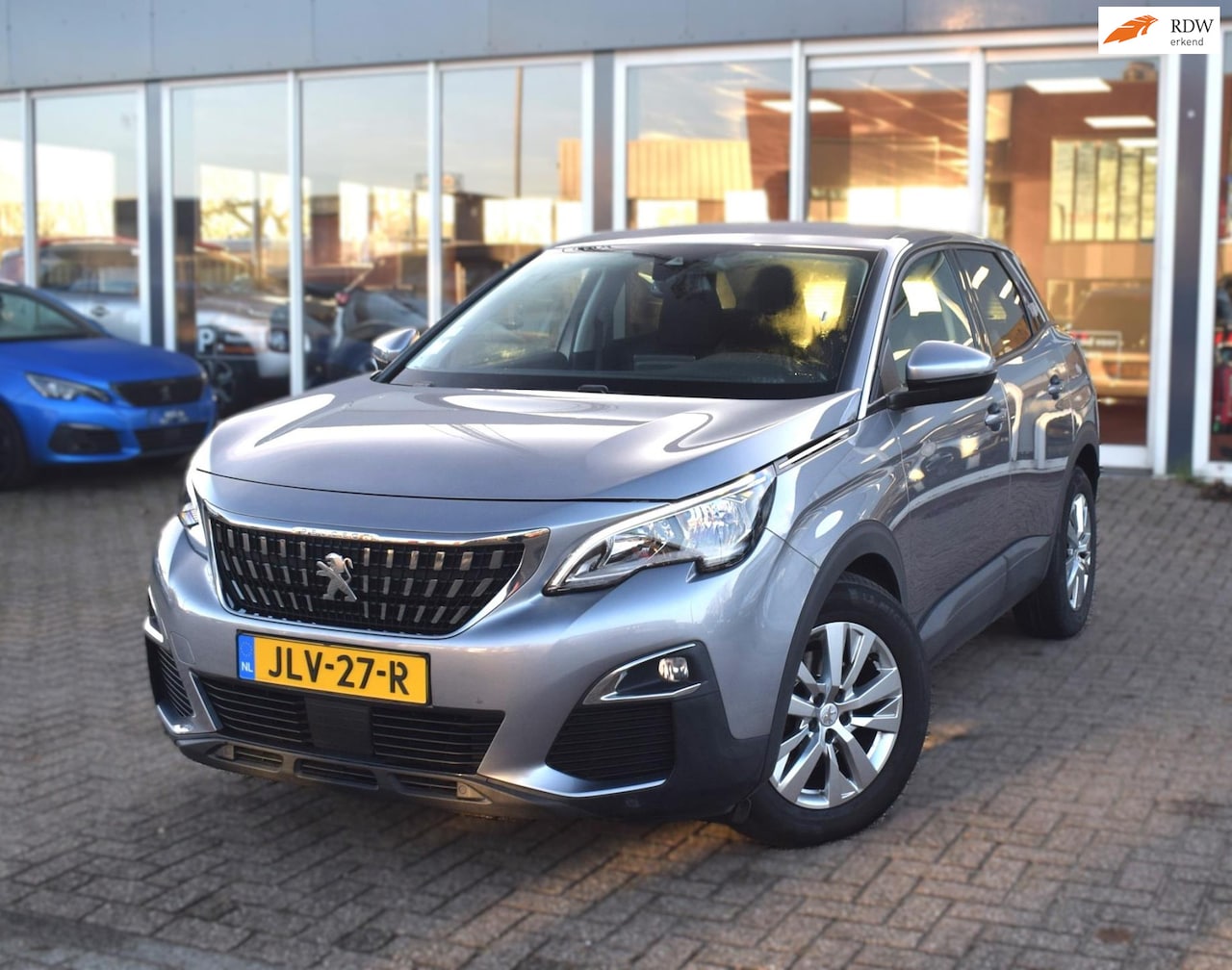 Peugeot 3008 - 1.2 PureTech Blue Lease | AUTOMAAT | NAVI| PARKEERSENOREN|CLIMATE en CRUISE CONTROL|DEALER - AutoWereld.nl