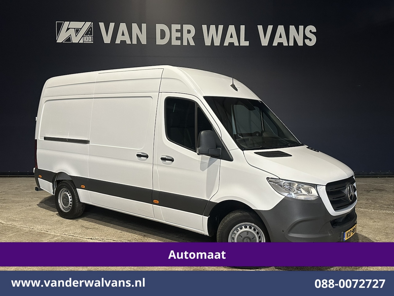 Mercedes-Benz Sprinter - 317 CDI 170pk 9G-Tronic Automaat L2H2 Euro6 Airco | Navigatie | Camera | 3500kg Trekhaak A - AutoWereld.nl
