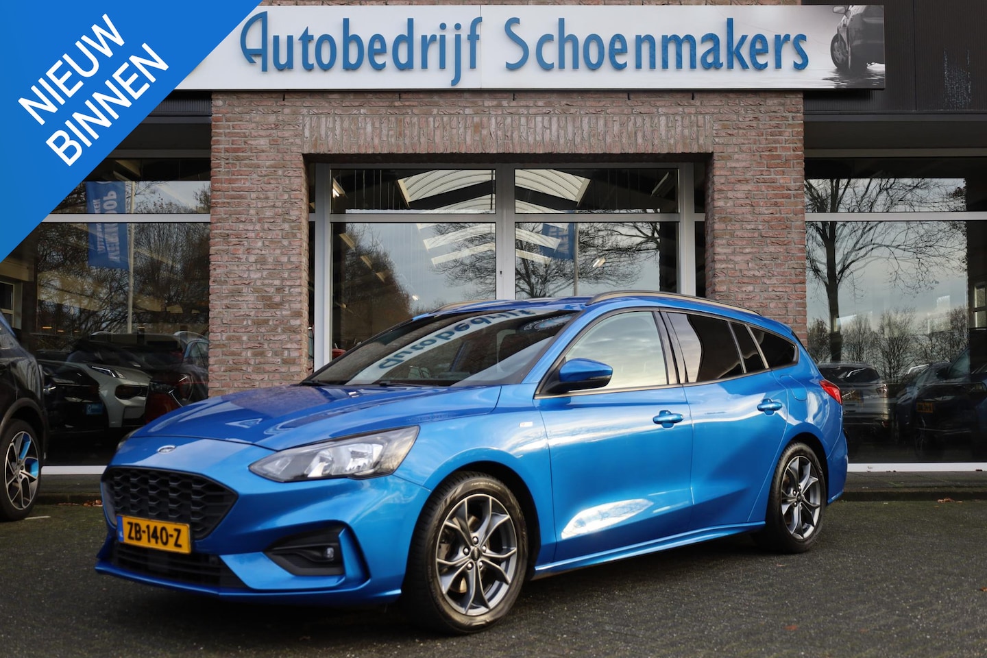 Ford Focus Wagon - 1.0 EcoBoost ST Line Business TREKHAAK STUUR/STOEL/RUITVERW. B&O-AUDIO CARPLAY DAB CRUISE - AutoWereld.nl