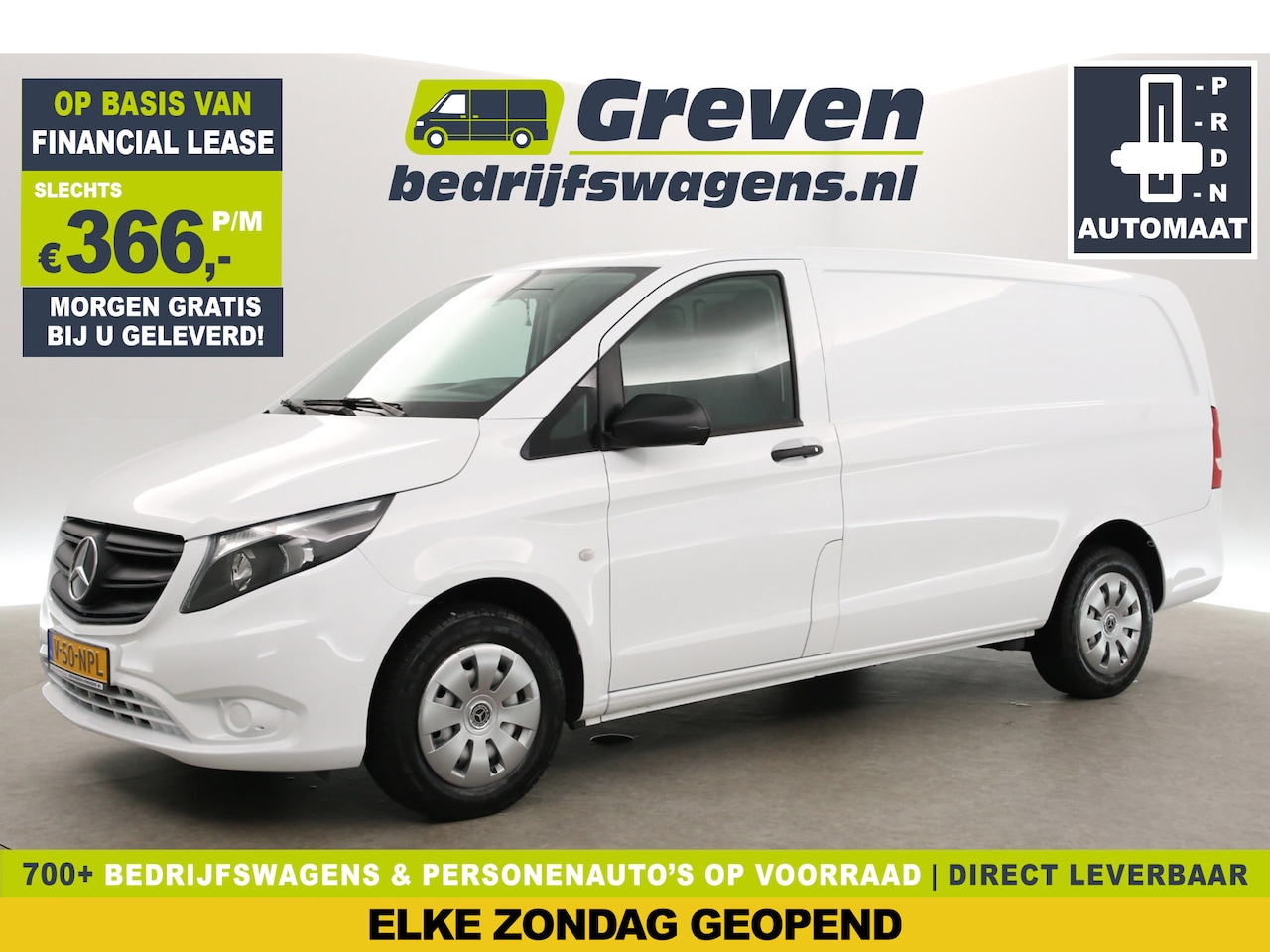 Mercedes-Benz Vito - 114 CDI Lang | Aut. | Clima | Adap. Cruise | Camera | Carplay | Trekh. | Navi - AutoWereld.nl