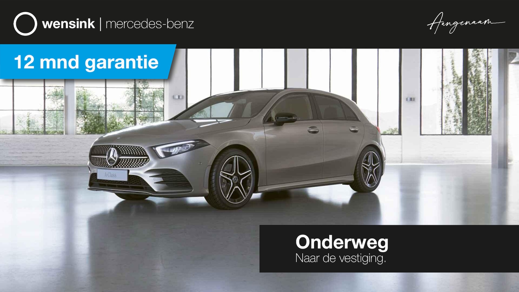 Mercedes-Benz A-klasse - 180 Business Solution AMG | Night | Panoramadak | Widescreen | Stoelverwarming | Sfeerverl - AutoWereld.nl