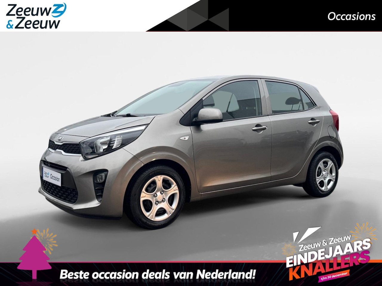 Kia Picanto - 1.0 MPi ComfortPlusLine | Airco | Audio | Bluetooth | Elektrische ramen | *Slechts 29.000 - AutoWereld.nl