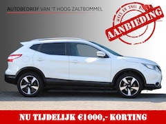 Nissan Qashqai - 1.2 DIG-T Automaat Connect Edition PANORAMADAK NAVI 360-CAMERA 18'' NL AUTO