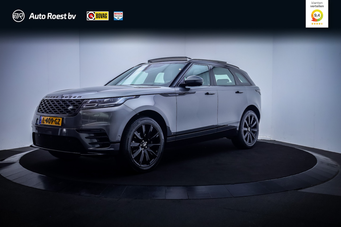 Land Rover Range Rover Velar - P250 Turbo R-Dynamic AWD PANO | MERIDIAN | MEMORY | LEDER | CAMERA | AFN TREKHAAK | FULL L - AutoWereld.nl