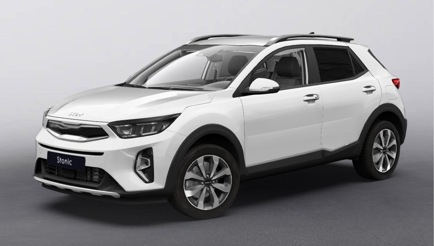 Kia Stonic - 1.0 T-GDi MHEV DynamicPlusLine - Direct uit voorraad leverbaar - CLEAR WHITE - AutoWereld.nl