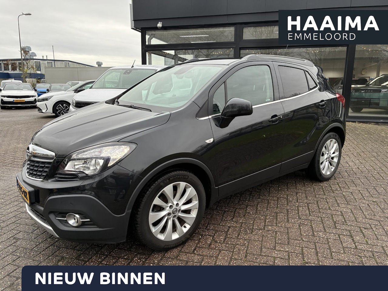 Opel Mokka - 1.4 T 140 pk Cosmo | 18" LM Velgen | Stoel en Stuur verwarming | AGR Stoelen | Navigatie | - AutoWereld.nl
