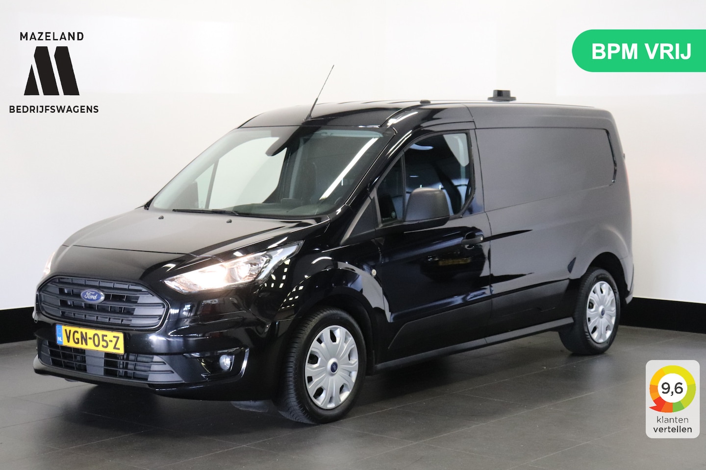 Ford Transit Connect - 1.5 EcoBlue 100PK L2 EURO 6 - Airco - Navi - Cruise - €10.900,- Excl. - AutoWereld.nl