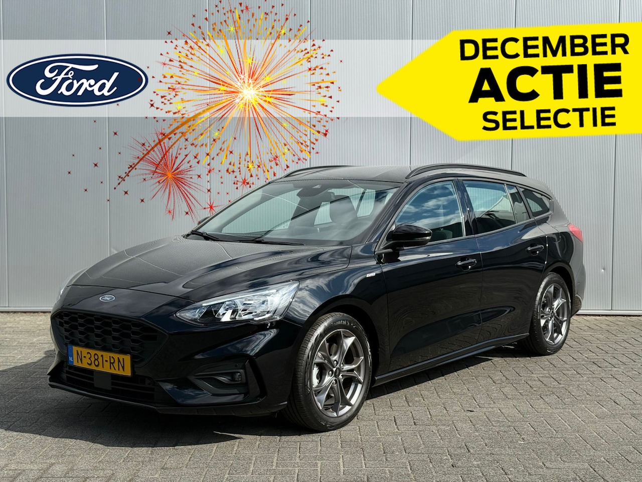 Ford Focus Wagon - EcoBoost Hybrid 125 pk ST Line | Winter Pack | AGR stoel | LED | Adapt. cruise | Camera | - AutoWereld.nl