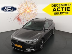 Ford Focus Wagon - EcoBoost Hybrid 125pk ST Line | Trekhaak | Dealer onderhouden | Nw. model | Led | Clima |