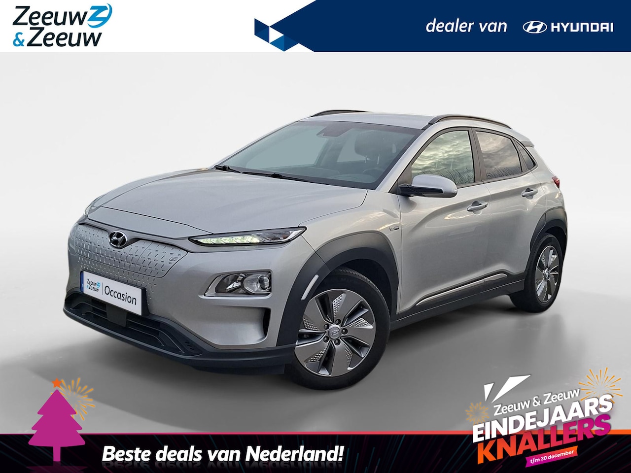 Hyundai Kona Electric - EV Fashion 64 kWh Navigatiesysteem | GROOT RIJBEREIK | 59.000KM! - AutoWereld.nl