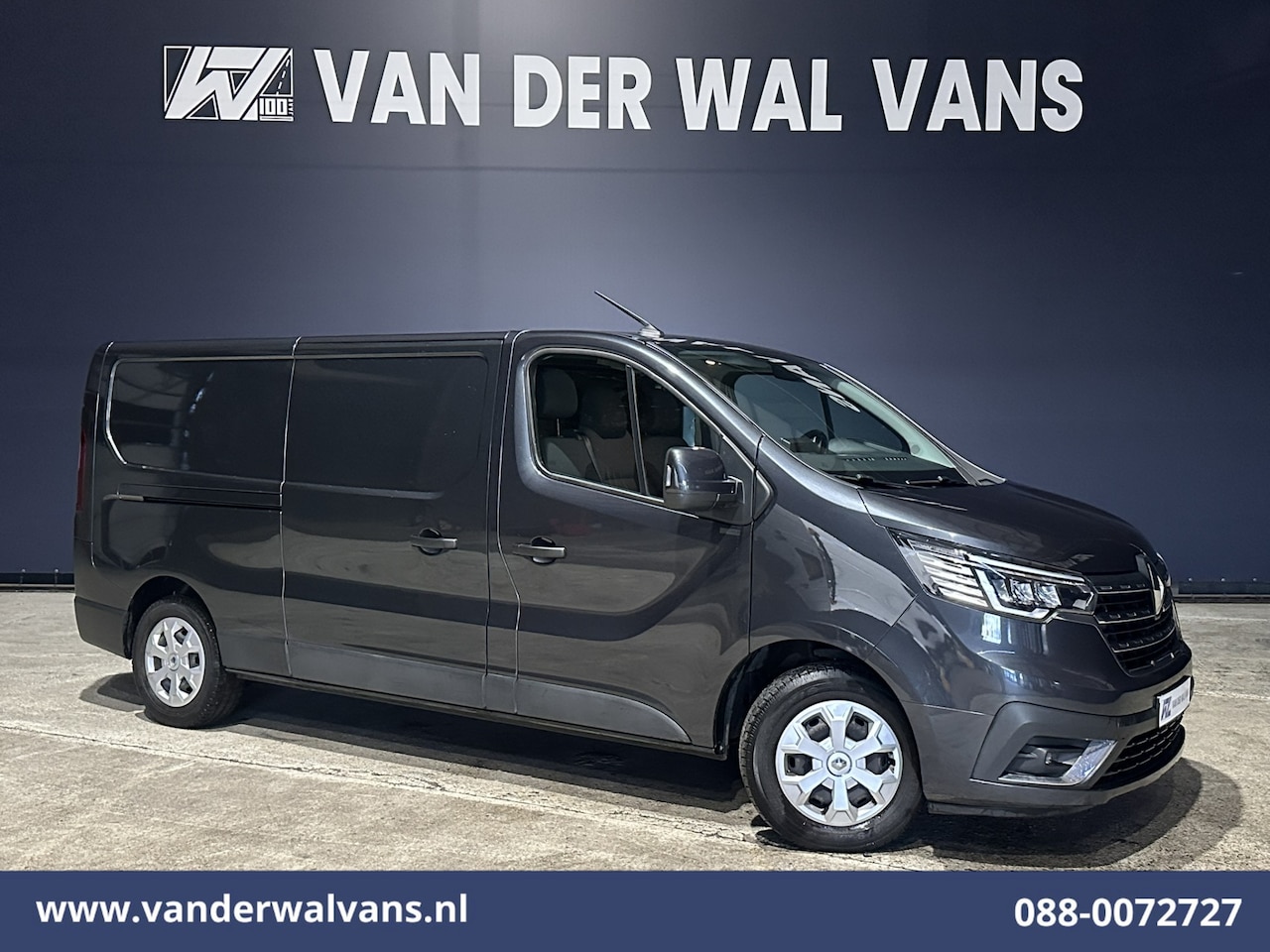 Renault Trafic - 2.0 dCi 131pk L2H1 Euro6 Airco | Navigatie | LED | Cruisecontrol | 2500kg Trekhaak Parkeer - AutoWereld.nl