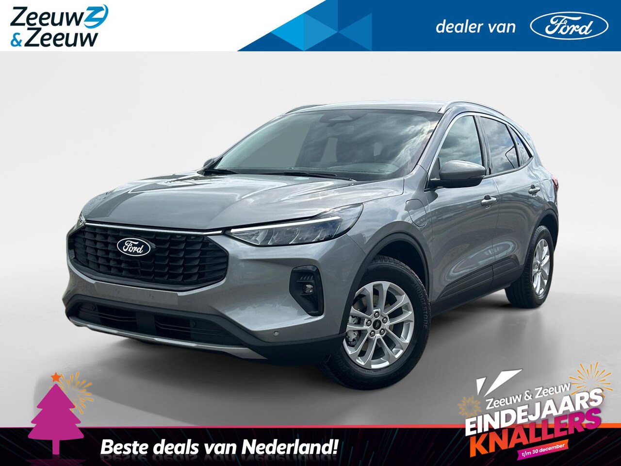 Ford Kuga - 2.5 PHEV Titanium | Nieuw uit voorraad leverbaar! | | €4000 korting | Gratis laadpaal en i - AutoWereld.nl