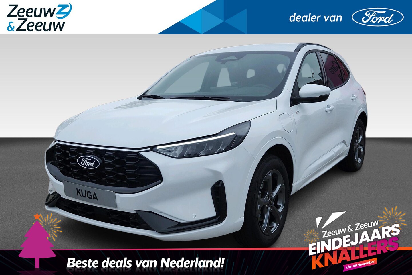 Ford Kuga - 2.5 PHEV ST-Line €2.000 korting | Nieuw te bestellen | 2100 KG trekkracht | Winter Pack | - AutoWereld.nl
