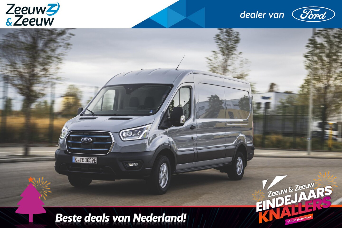Ford E-Transit - 350 L3H2 Trend 89 kWh Long Range | Tot 402 km | 22 kW AC laden | Nu 0,99% rente op Financi - AutoWereld.nl
