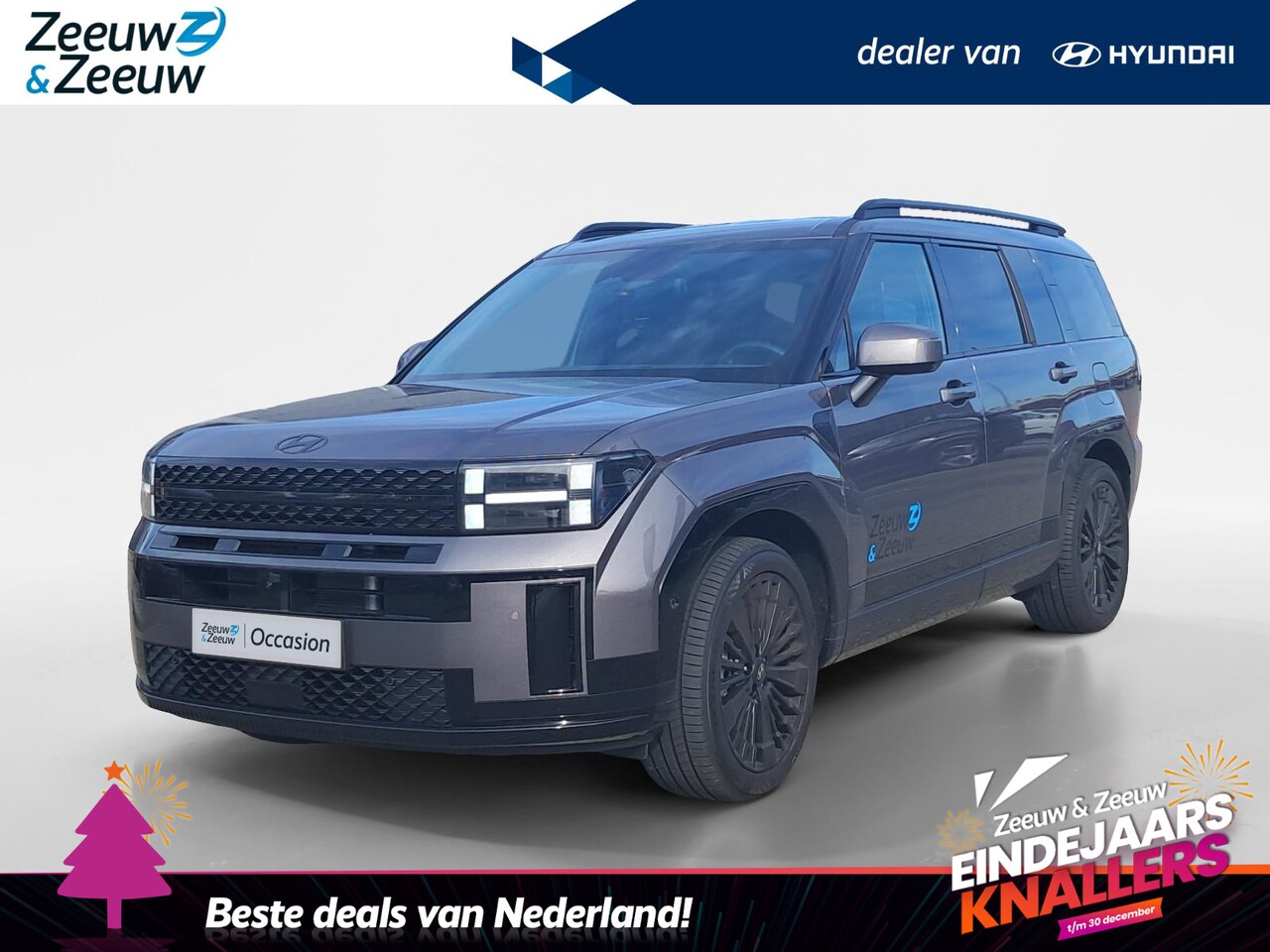 Hyundai Santa Fe - 1.6 T-GDI PHEV Black Line 4WD 6p. | Full options! | Leder | Stoelverwarming + koeling | Ro - AutoWereld.nl