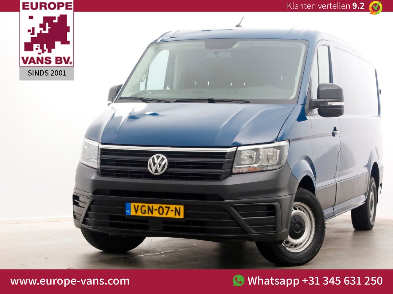 Volkswagen Crafter - 35 2.0 TDI 177pk RWD L3H2 (L2H1) Airco/Navi/Trekhaak 3500kg 08-2020 - AutoWereld.nl