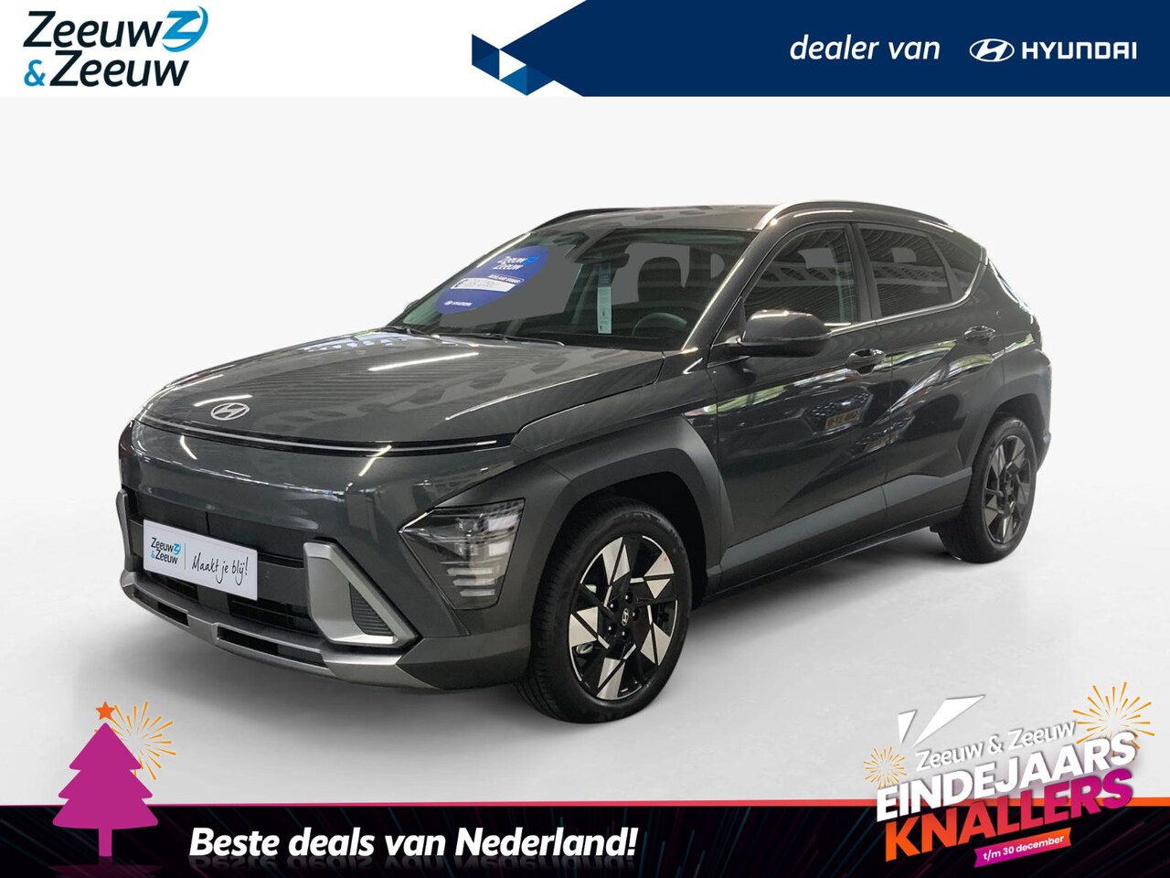 Hyundai Kona - 1.6 GDI HEV Premium | BESTE DEAL VAN NL! | VAN 42.400,- VOOR 37.900,-! RIJKLAAR | OP = OP - AutoWereld.nl