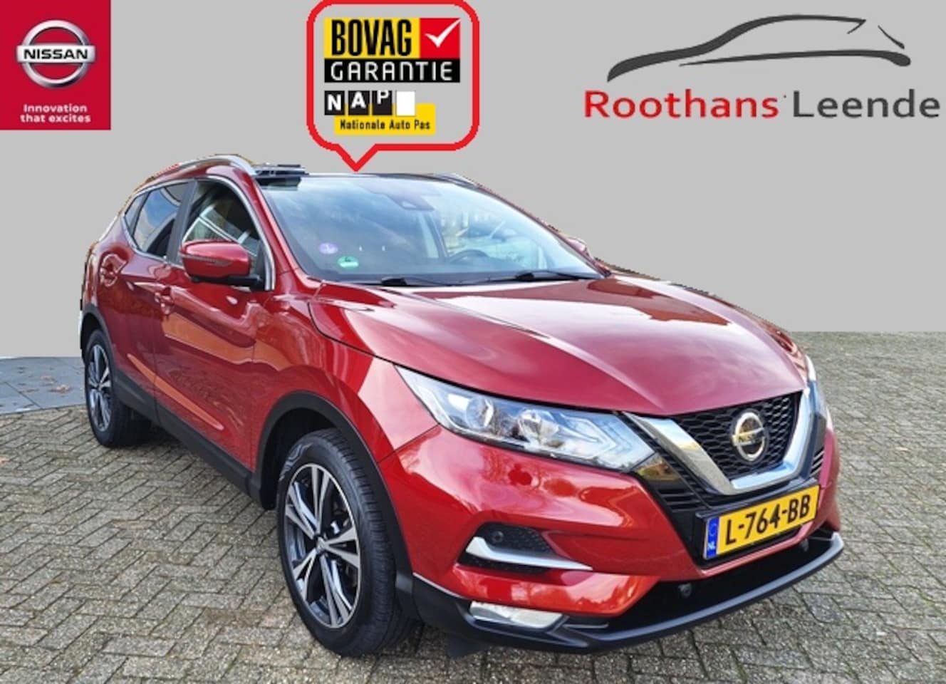Nissan Qashqai - 1.3 140PK DIG-Turbo N-Connecta - Design Pack - Trekhaak - AutoWereld.nl