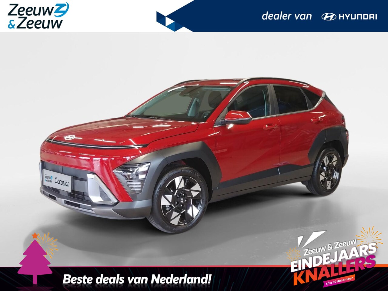 Hyundai Kona - 1.6 GDI HEV Comfort Smart | RIJKLAAR EXCL. METALLIC LAK | OP=OP | SNEL LEVERBAAR!! - AutoWereld.nl